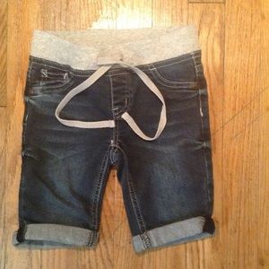 Girls blue jean shorts